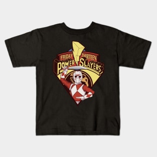 mighty morphin power slayer Kids T-Shirt